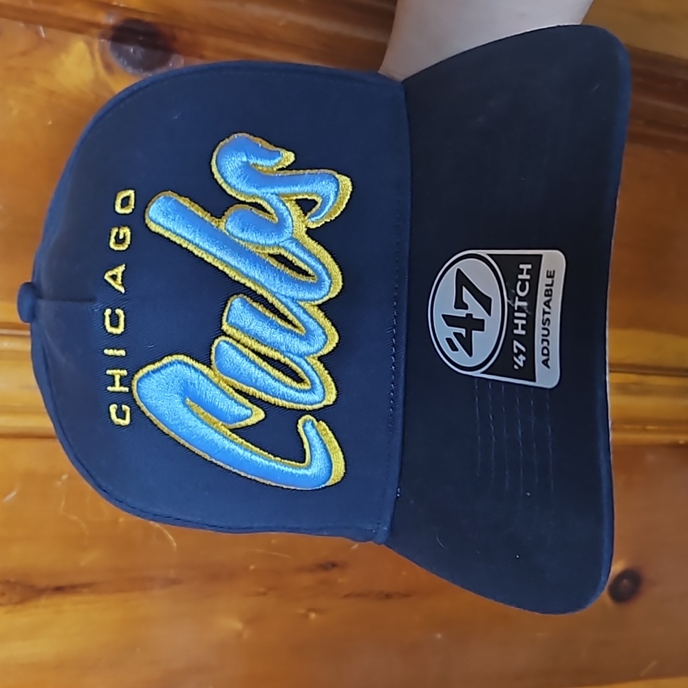 CHICAGO CUBS '47 1969 BEAR COOPERSTOWN NAVY HITCH ADJUSTABLE CAP